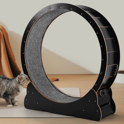 Revolutionary 43-Inch Cat Exercise Wheel - Perfect Treadmill for Indoor Cats to Stay Fit and Active