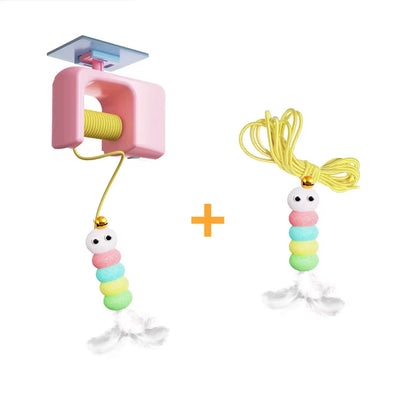 Engaging Interactive Rechargeable Cat Toy - Automatic Electric Flying Bird for Stress Relief and Playtime Fun