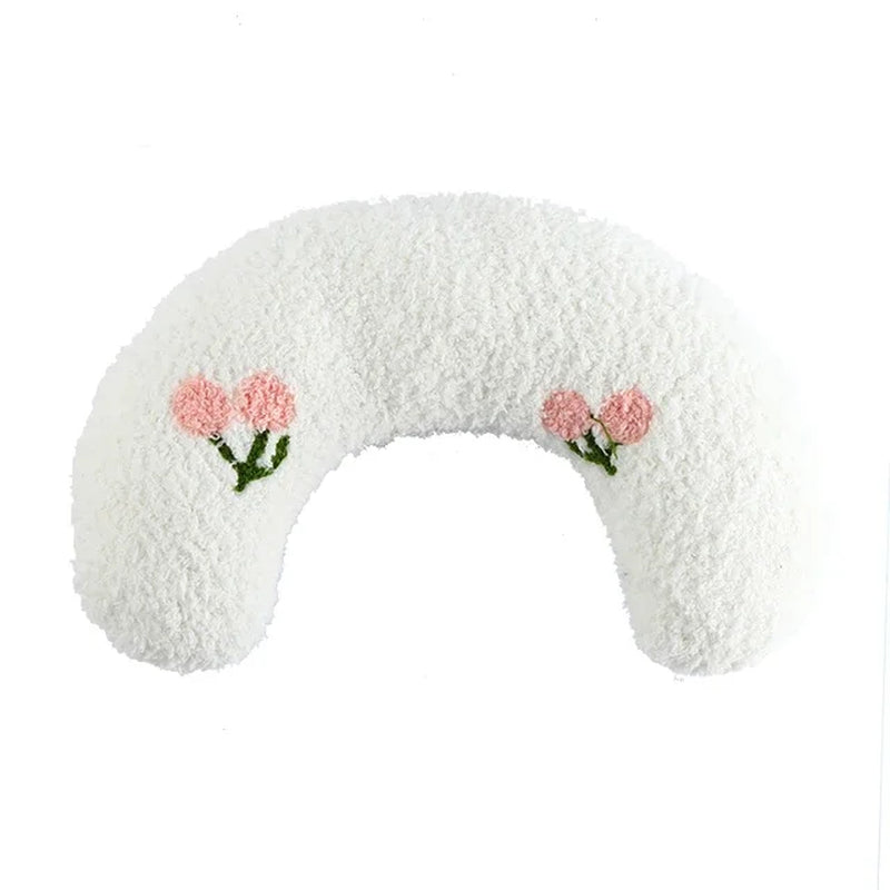 Cozy U-Shaped Pet Pillow for Deep Sleep - Perfect Neck Support for Dogs and Cats