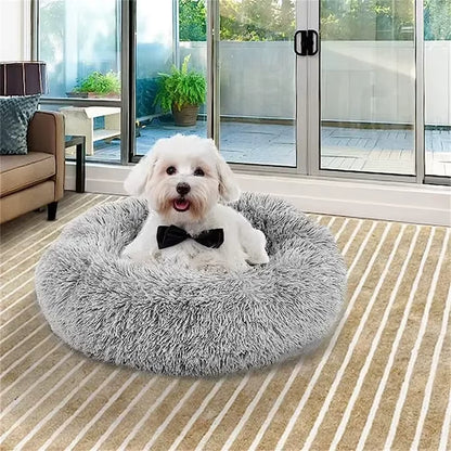 Cozy Plush Cat Bed: Warm and Soft Nest for Ultimate Feline Comfort