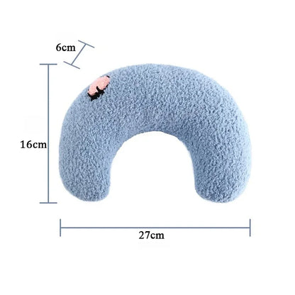 Cozy U-Shaped Pet Pillow for Deep Sleep - Perfect Neck Support for Dogs and Cats