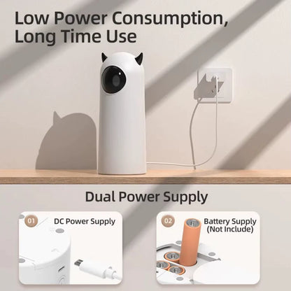 Engaging Automatic Smart Laser Cat Toy - Interactive LED Teaser for Endless Indoor Fun!