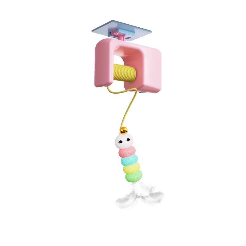 Engaging Interactive Rechargeable Cat Toy - Automatic Electric Flying Bird for Stress Relief and Playtime Fun