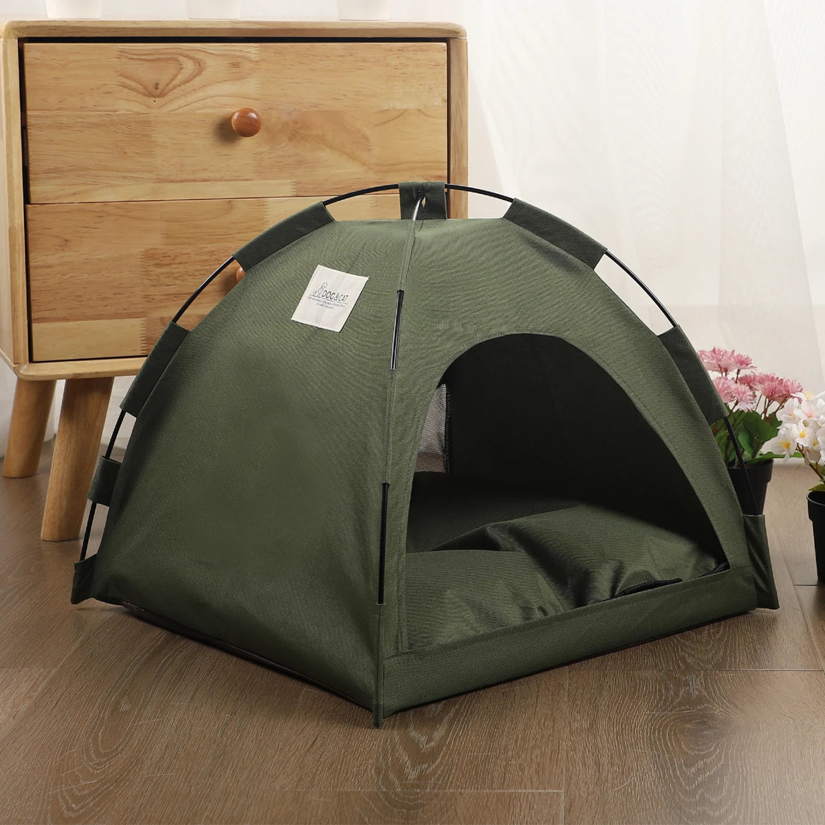 Cozy Winter Cat Tent Bed - Warm and Breathable Accessories for Your Feline Friend