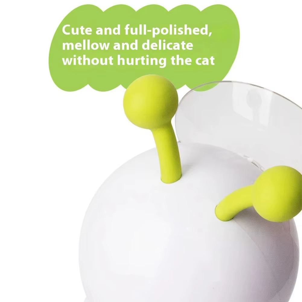 Exciting Caterpillar Teasing Cat Toy - Motion Activated, Rechargeable, and Interactive Fun for Indoor Cats!